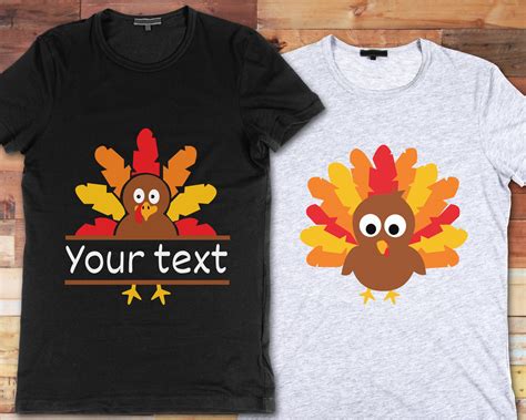 20 Thanksgiving Turkey Svg Bundle Turkey Face Svg Cute Etsy