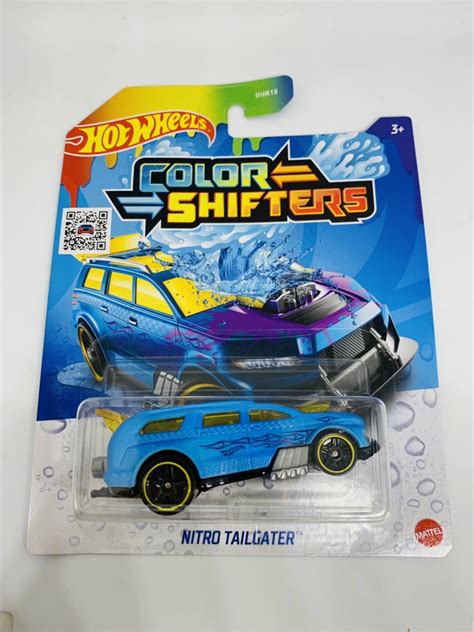 Bisa Berubah Warna Hotwheels Hot Wheels Color Colour Shifters Shifter Nitro Tailgeter Biru Skala