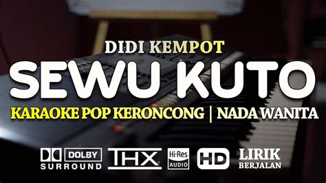 Sewu Kuto Karaoke Pop Keroncong Nada Wanita Youtube