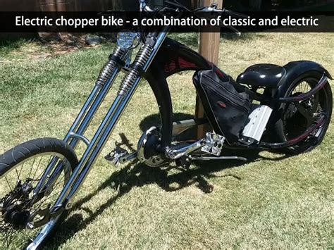 Electric chopper bike - a combination of classic and electric - Best ...