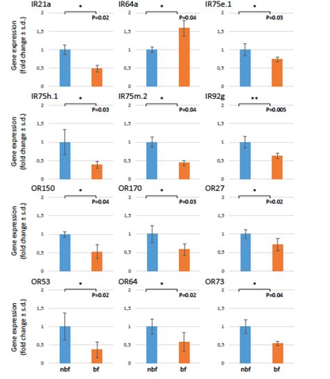 Additional Figure Relative Gene Expression Of Select Ionotropic