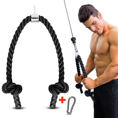 Buy Tricep Rope Exercise Equipment | Tricep Pull Down Rope Workout ...