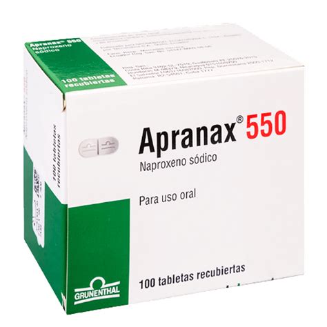 Apranax 550 Mg Tienda Catracha Salud