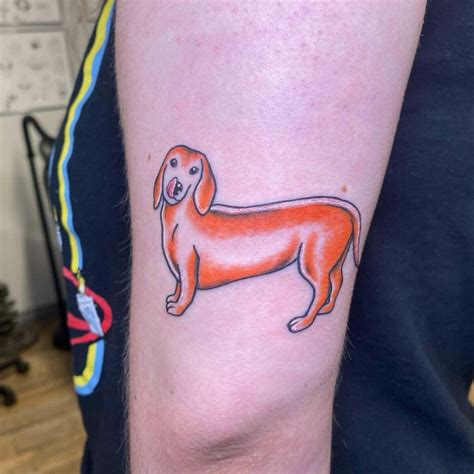 20+ Amazing Wiener Dog Tattoos For 2024