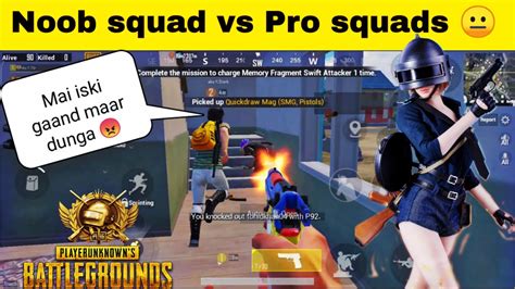 Noob Squad Vs Pro Squads Everyone Landed In Pochinki PUBG MOBILE