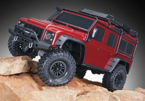 Trx4 Land Rover Defender Rouge Trx 82056 4 Red Trx82056 4 Red Traxxas