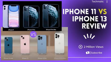 iPhone 13 vs iPhone 11 Comparison