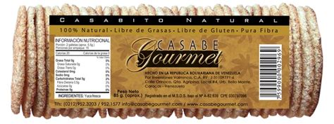 Casabe Gourmet Casabito Natural Food Bread Matzo