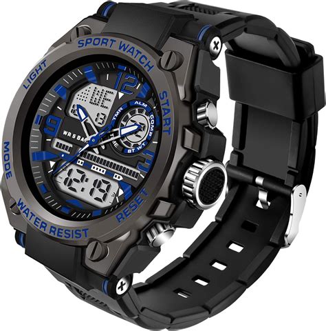 findtime Militär Digitaluhr Sportuhren Armbanduhr Jungen Herren