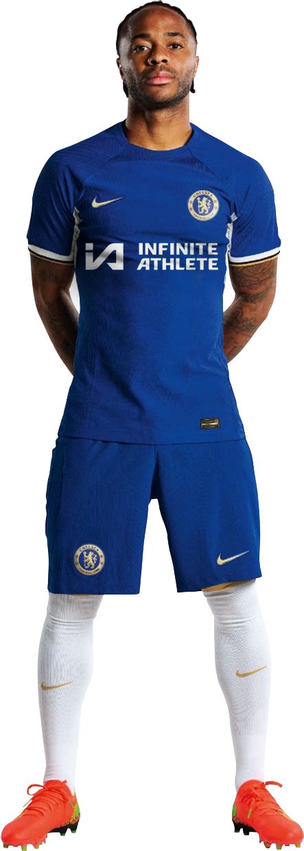 Raheem Sterling Chelsea Football Render FootyRenders