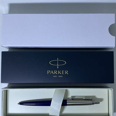 Jual Pulpen Parker New Jotter Royal Blue Biru Ct Klip Silver