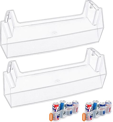 Amazon Pack Upgraded W Refrigerator Door Shelf Bin