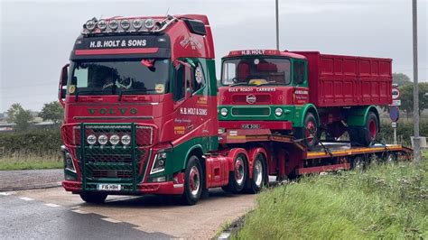 TRUCKFEST Original Newark UK 2023 Part 10 Trucks Leaving Scania V8