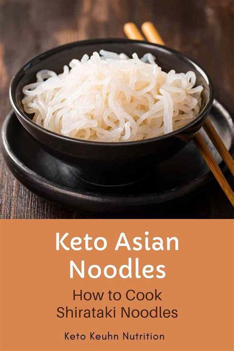 Shirataki The True Keto Approved Asian Noodle Low Carb Noodles