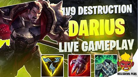 Darius Jungle V Destruction Of Enemy Wild Rift Hellsdevil Plus