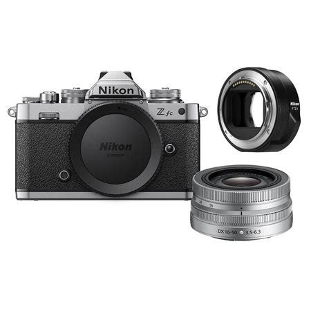 Nikon Z Fc Dx Format Mirrorless Camera With Nikkor Z Dx Mm F