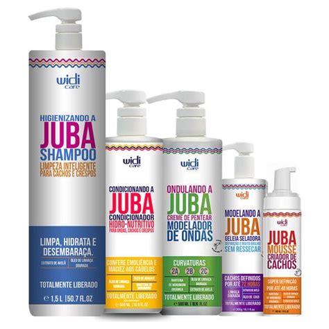 Kit Widi Care Juba Shampoo L Condicionador Ondulando Geleia E