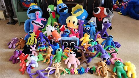 Our Full Collection Of Rainbow Friends Plush Youtube