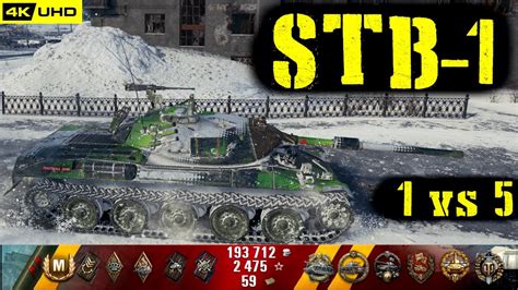 World Of Tanks Stb 1 Replay 6 Kills 8 8k Dmg Patch 1 7 0 Youtube