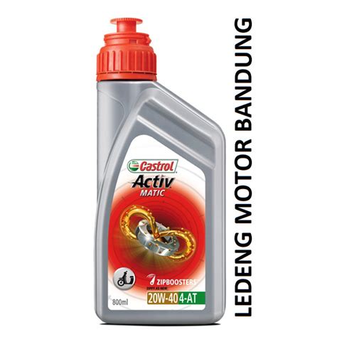 Oli Castrol Activ Matic 20w40 800ml Motor Matik Honda Yahama Suzuki