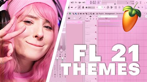 The Pink Fl Studio Of My Dreams Fl Studio 21 Themes Overview Youtube