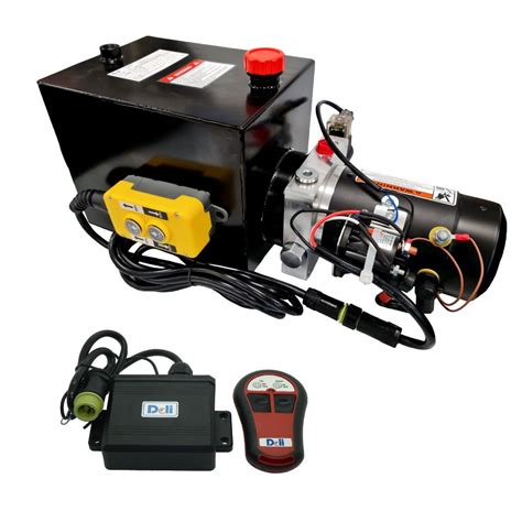 Tipper Hydraulic Power Pack Gold Wireless Remote Control