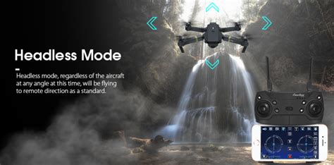 Skyhawk HD Foldable Air Selfie Drone With Camera