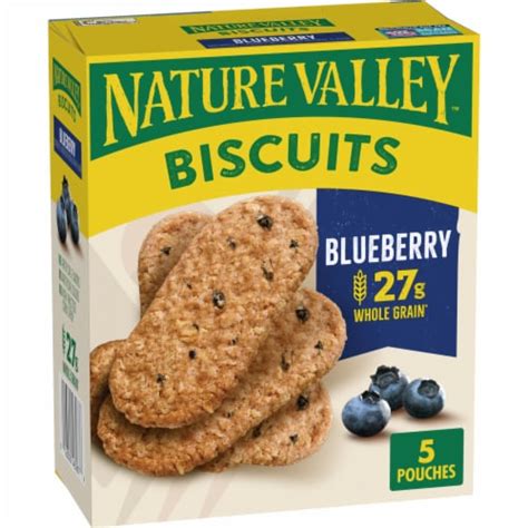 Nature Valley Crispy Blueberry Breakfast Biscuits 5 Ct 177 Oz