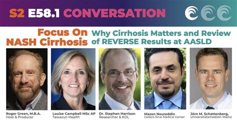 S2-E58.1 - Focus On NASH Cirrhosis: Why Cirrhosis Matters and Review of REVERSE Results at AASLD ...