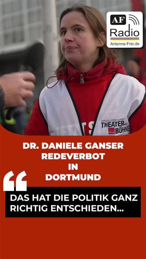 Ralf Jörg on Twitter Sie findet es richtig das Daniele Ganser nicht