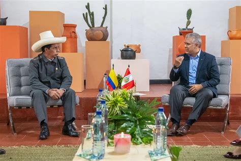 Perú Vs Colombia Presidente Pedro Castillo Manda Mensaje A Iván Duque