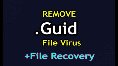 Guid File Virus Ransomware Guid Removal And Decrypt Youtube