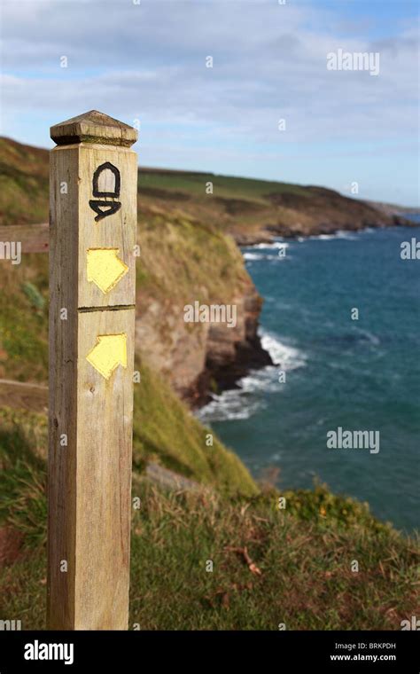 South West Coastal path, Cornwall Stock Photo - Alamy