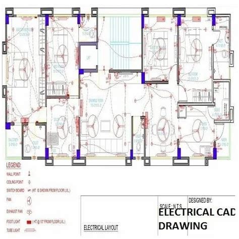 Electrical Panel Cad Drawing