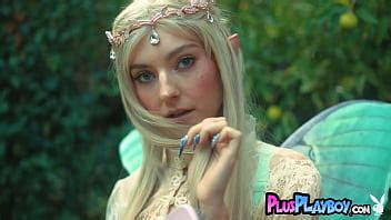 Big Tits Blonde Babe Eva Elfie Exposed Her Beautiful Body And Posed As A Hot Elf XNXX