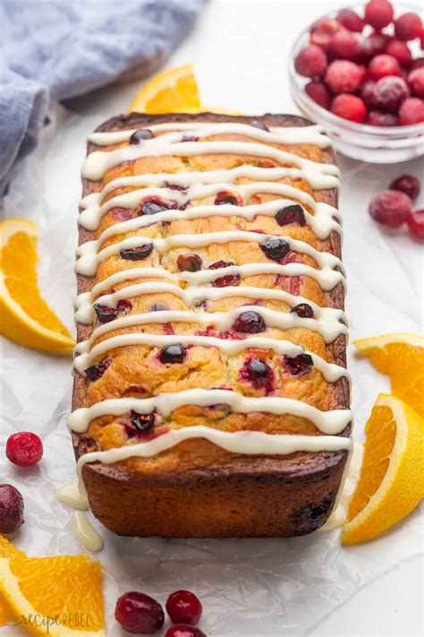 Orange Cranberry Bread The Recipe Rebel