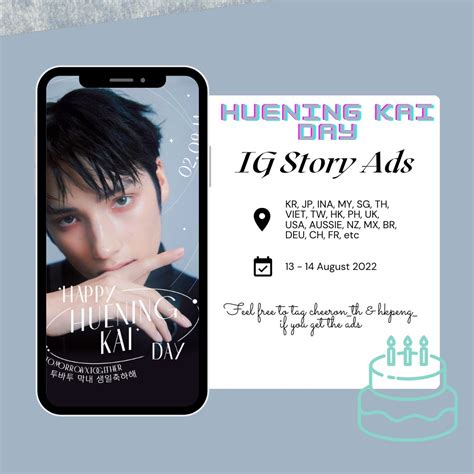 Stream Vote On Twitter Happy Huening Kai Day Ig Story