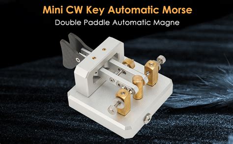 Amazon Portable Morse Keys Paddle Mini Cw Key Automatic Morse