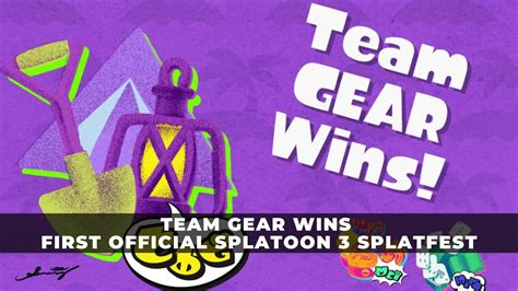 Team Gear Wins First Official Splatoon 3 Splatfest - KeenGamer