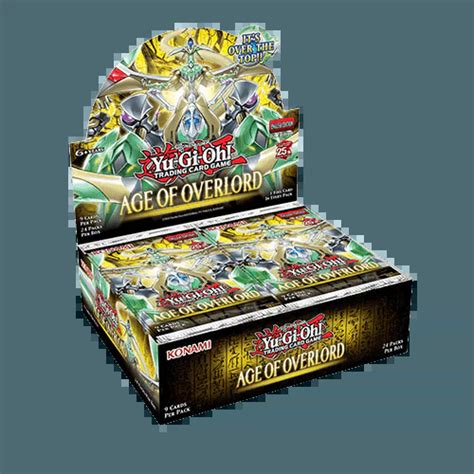 Yu Gi Oh Tcg Age Of Overlord Booster Box Packs Poke Dayz P D