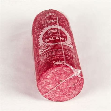 Deli Salami 4.8lb - Sanders Meats