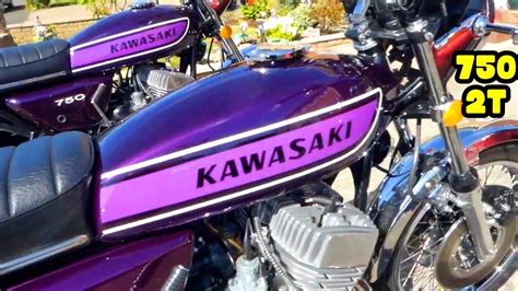 UMA SENSACIONAL 2 TEMPOS DE 750 CILINDRADAS KAWASAKI H2C 750 YouTube