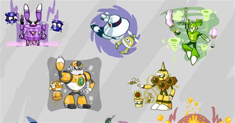 ロックマン9 Mm9 Robot Masters Beanut Putterのイラスト Pixiv