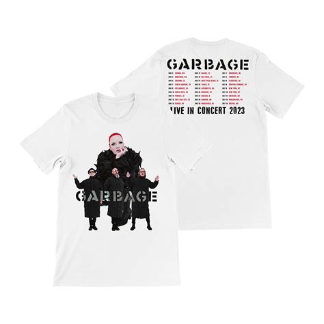 Garbage - Photo 2023 Tour T-Shirt – Garbage USD