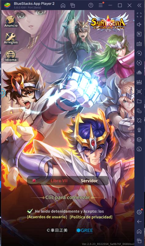 Cómo jugar Saint Seiya Legend of Justice en PC con BlueStacks