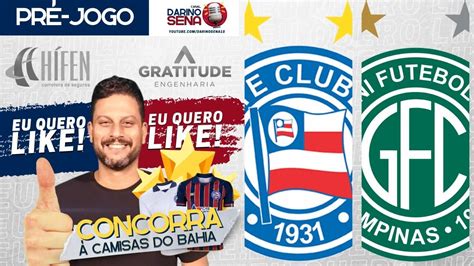 SORTEIO DE CAMISAS DO BAHIA NO PRÉ JOGO DARINO BAHIA X GUARANI