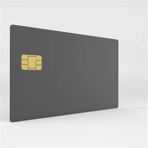 Premium Photo Credit Card Left Side In White Background