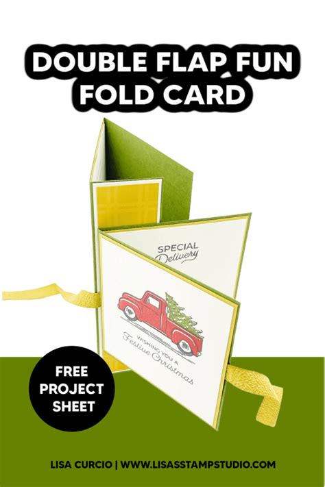 Learn How To Make A Double Flap Fun Fold Card For Christmas