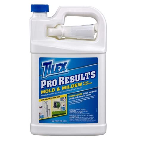 Tilex 128 Oz Fresh Pro Results Mold And Mildew Stain Remover 4460030079 The Home Depot