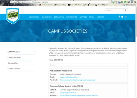 URSU unveils new website – The Carillon